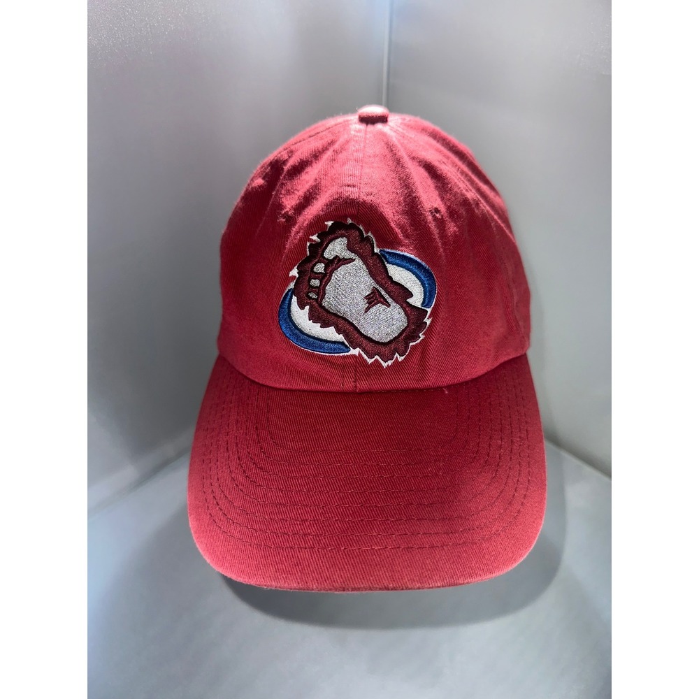 Vintage Colorado Avalanche NHL Hat Foot Logo Altitude Authentics Adjustable Cap